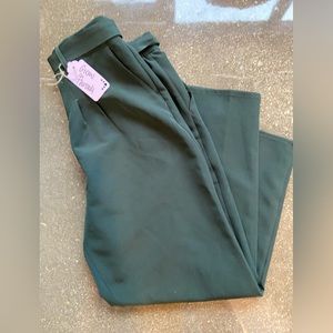 Express green work pants